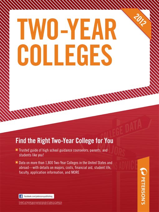 Title details for Two-Year Colleges 2012 by Peterson's - Available